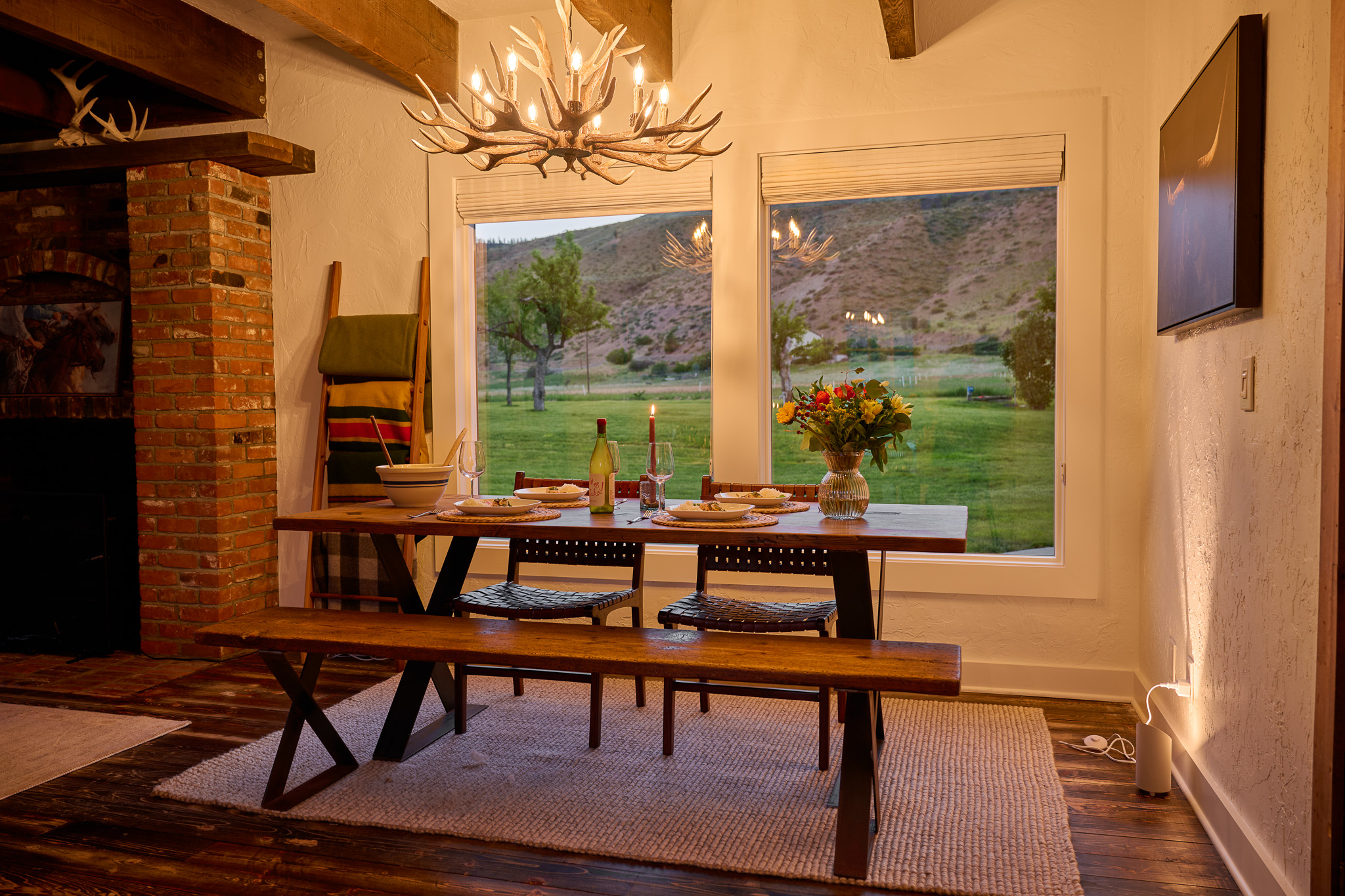 The home, river side